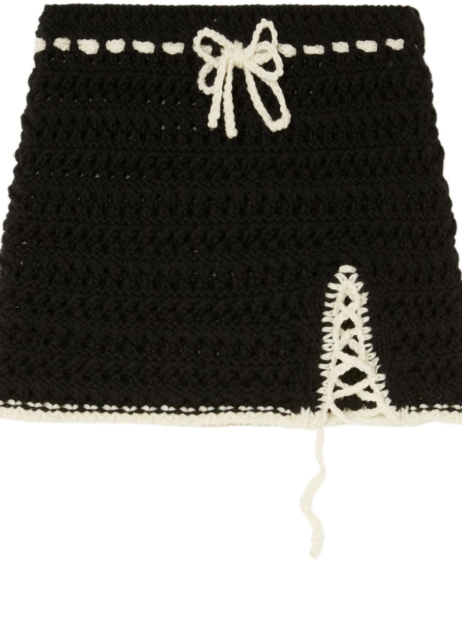 Affordable wool Women Alanui crochet-knit skirt 0711